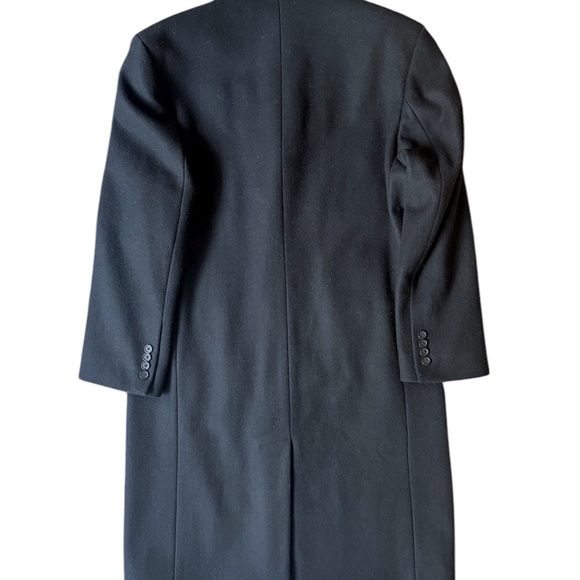 Michael Kors Men's Black Overcoat Size 40S - Picture 6 of 7